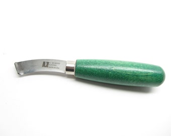 Murphy Curved Lipped Shoe Makers Cobbler Repair Leather Working Repair Knife (#00 Right Handed)