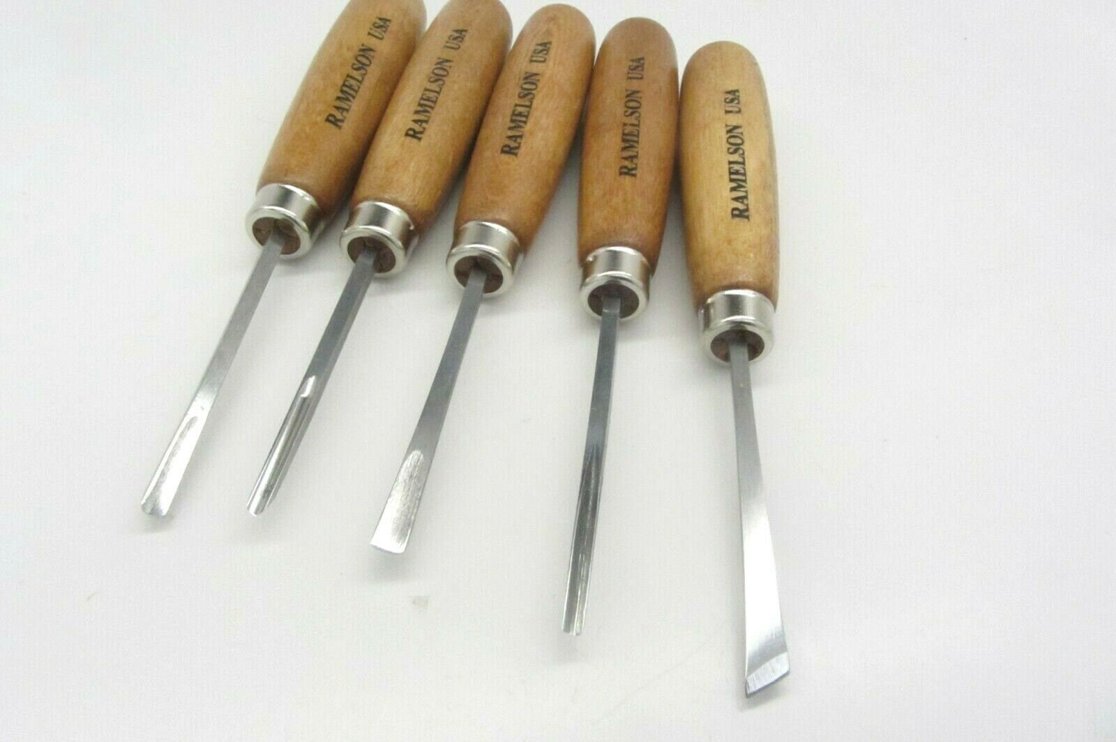 209S 5pc Linoleum Woodblock Intaglio Woodcarving Tool Set Etsy