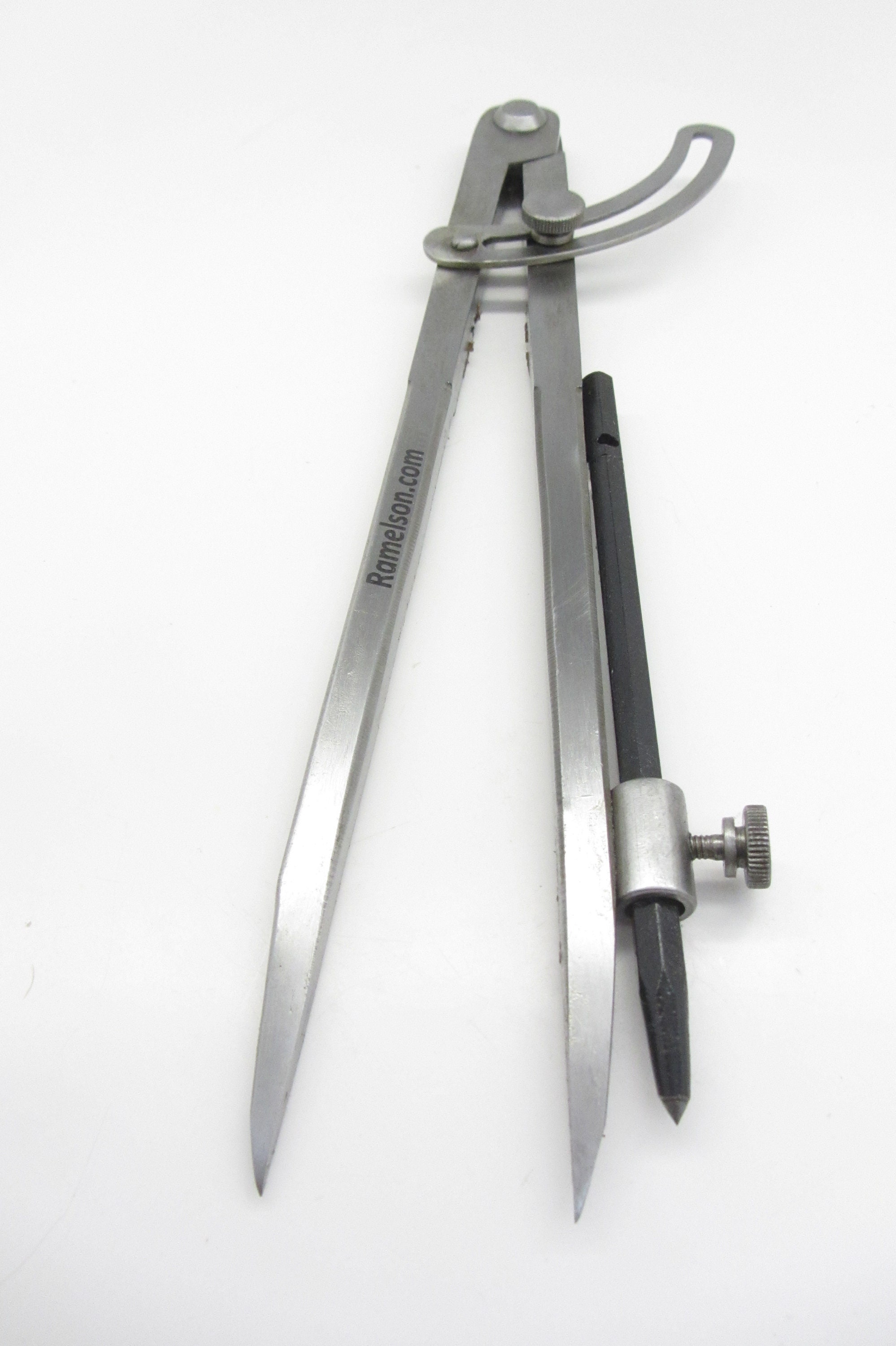 UJ Ramelson Wing Compass Caliper Divider With Brass Holder For Carbide