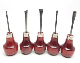 Ramelson USA 6pc Palm Wood Carving Gunsmithing Craft Decoy Luthier Tool Set 117R