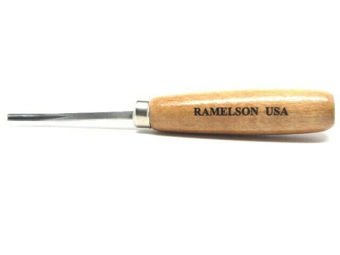 3 Ramelson Bent Veiner Line 60 Degree V Checkering Wood Carving Hand