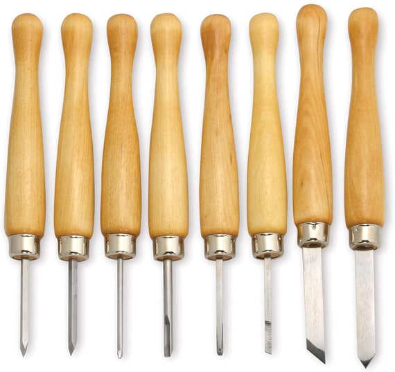 7-Piece Carving Tool Set - Lee Valley Tools