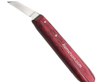 UJ Ramelson Wood Carving Tools Angled Chip Carving Knife Woodworking