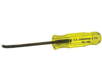 C S Osborne and Company Caning Chisel with Curved 3/16” Blade