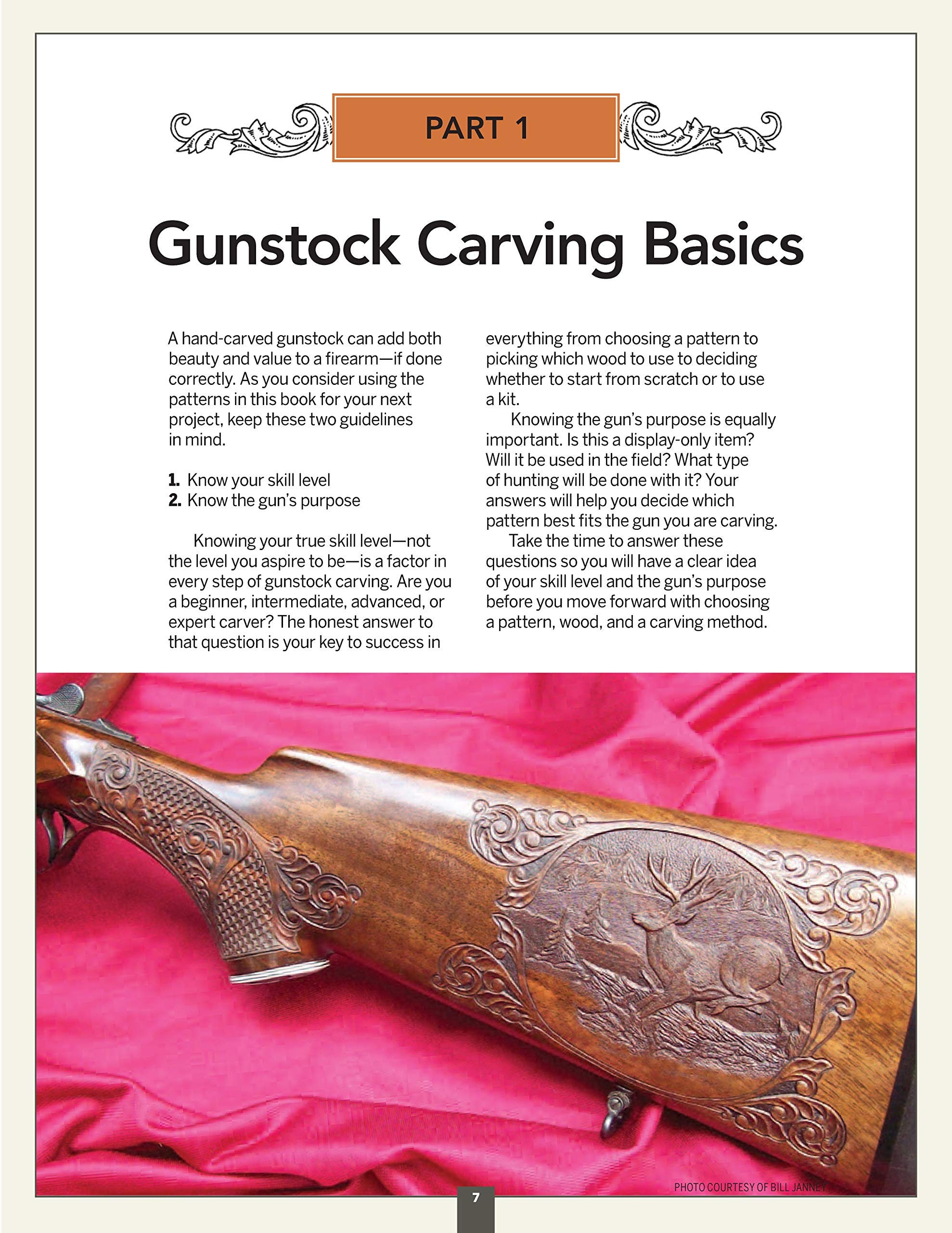 135 Gunstock Carving Patterns & Ramelson/ullman 2 Line 16LPI Etsy