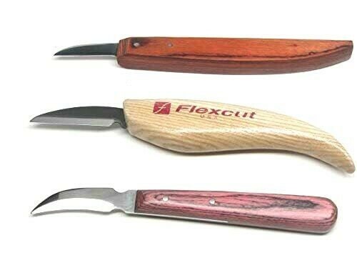 Ramelson - 4pc Chip Carving Knives with Draw Knife