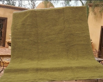Custom Moroccan Lemon Grass Green Rug ,Azilal rug,moroccan rug, Beni ourain rug, Teppish Marokko,Green Olive rug