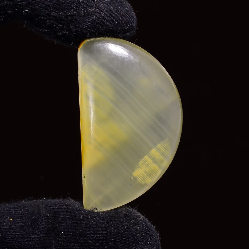 Approx 39X22X5 mm Natural Onyx Marble Cabochon Gemstone Fancy Shape Cabochon Loose Gemstone For Jewelry 40Cts
