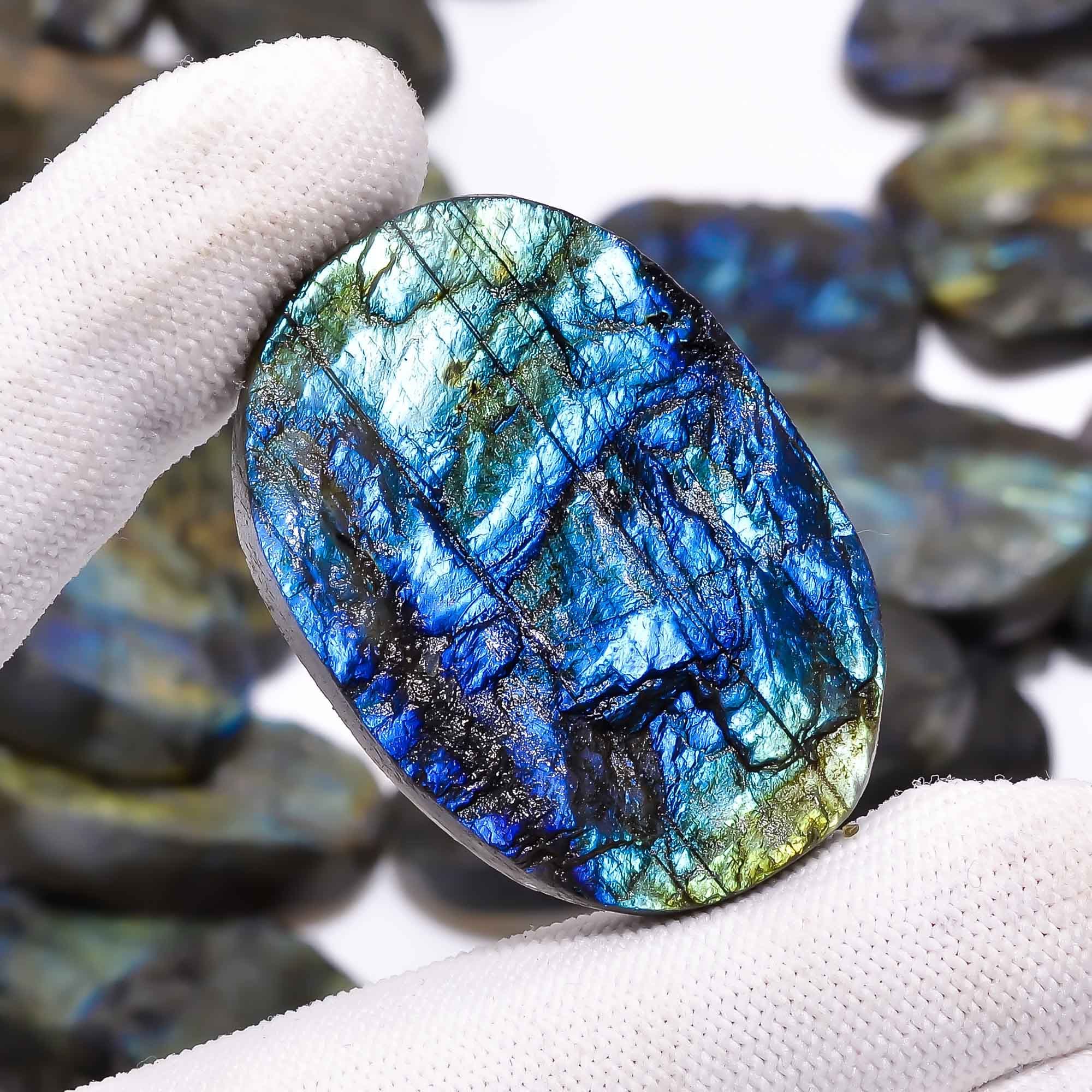 Natural Raw Labradorite Druzy Cabochon Raw Labradorite Loose Etsy