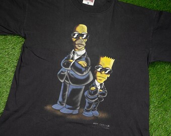 Homer Monopoly T-Shirt Short Sleeve The Simpsons Shirts Running Man Merch Unisex Krusty the Clown Tee Springfield T-Shirts
