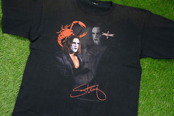 Vintage 1999 STING T-Shirt (XL-XXL) // 90s Wrestli