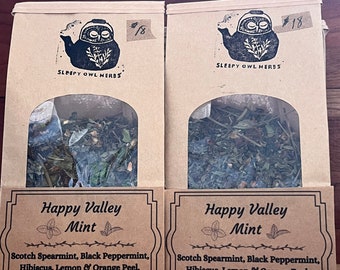 Happy valley Mint herbal tea blend