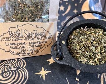 Restful Sleep Remedy herbal tea blend