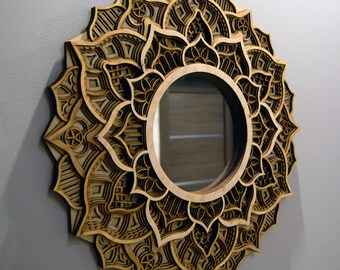 Mandala Mirror Etsy