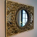 Wall Mirror Large | Mirror Wall Décor | Mandala Wall Art | Ornate Mirror