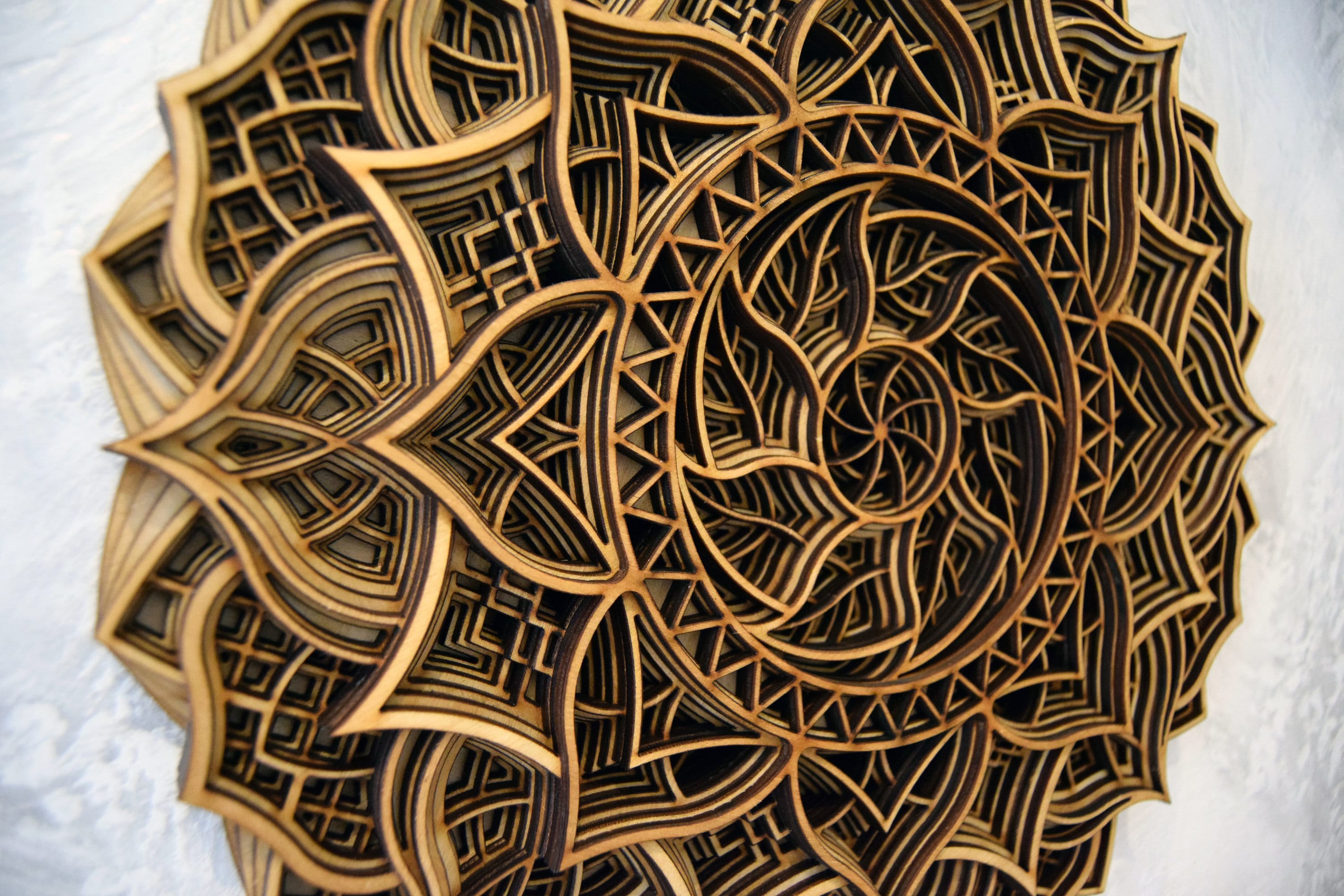 Wood Mandala Mandala Wood Art Spiritual Wall Art Etsy