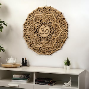 Crown Chakra Mandala (Sahasrara) – Spiritual Gift, Chakra Set Wall Hanging, Zen Wall Art, Housewarming Décor, Handmade Spiritual Decoration