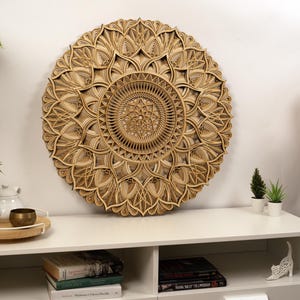 Sacred Geometry Mandala Art – A stunning geometric wall hanging that symbolizes balance, harmony, and spirituality