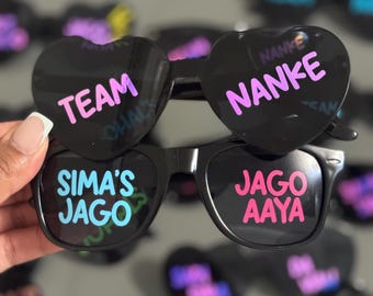 Personalised Party Sunglasses