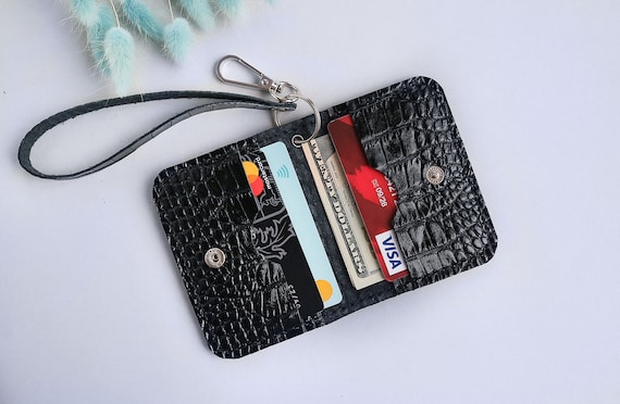 Keychain Wallet Cute Slim Wallet Card Holder Kaychain Mens 