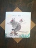 Best Dad Card / Cycling Wolves Dad's Birthday / Wolves on a Bike Illustration / Card for Daddy 