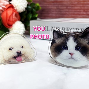 Custom Pet Photo Chip Clips: Personalized Paper Clips