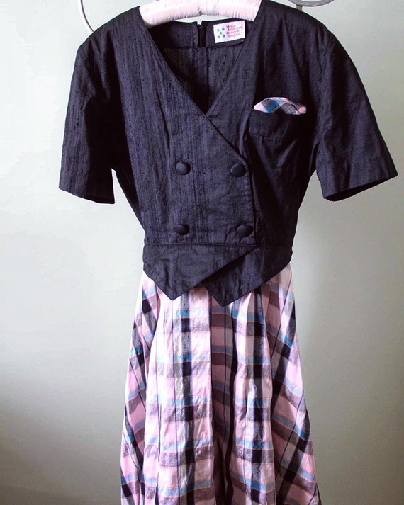 vintage diner dress