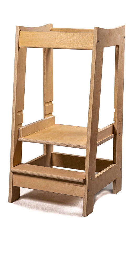 Stepup Baby Montessori Toddler Tower Adjustable Height With Etsy