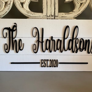 Signos establecidos personalizados