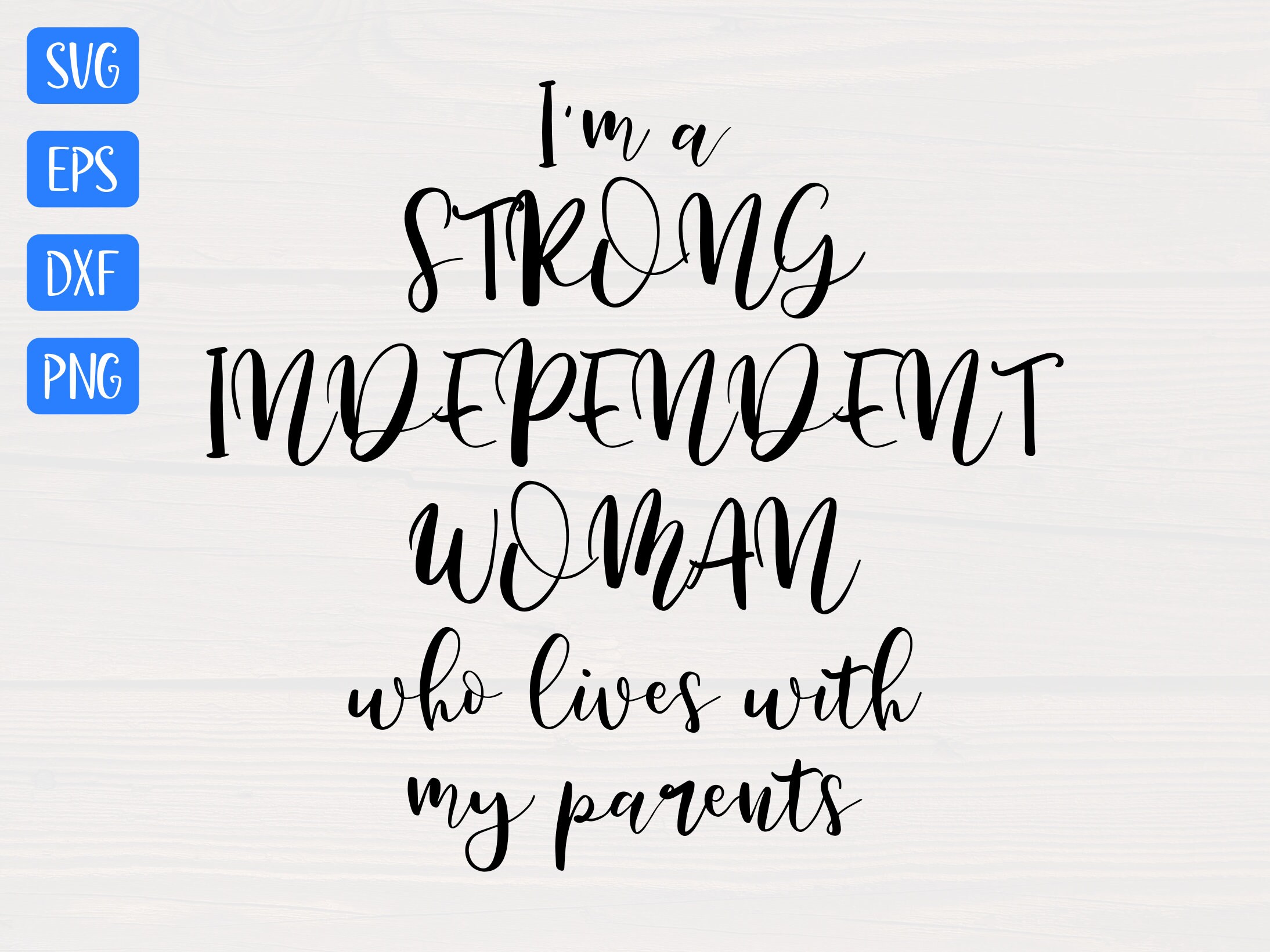 I'm a Strong Independent Woman Who Lives With My Parents - Etsy Canada I'm a Strong Independent Woman Who Lives With My Parents - Etsy Canada