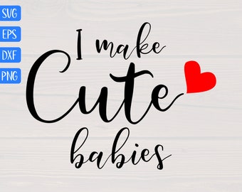 I make cute babies SVG