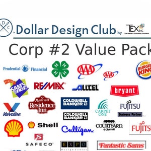 Corp #2 Embroidery Design Value Pack