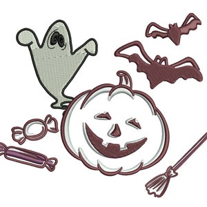 Halloween #1 Embroidery Design Value Pack