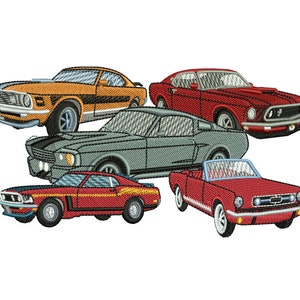 Auto Ford Cars Embroidery Design Value Pack