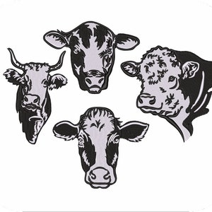 Cow #2  Embroidery Design Value Pack