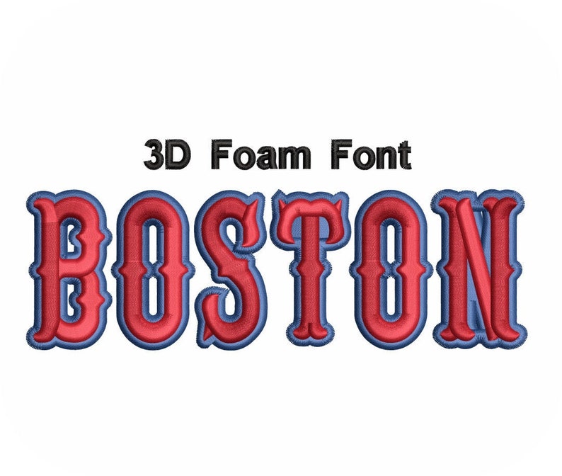 3D Foam Font Boston Value Pack Art & Collectibles Fiber Arts