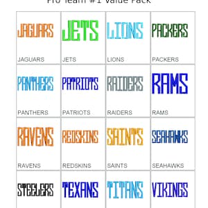 Pro Team Sports Machine Embroidery Designs Pack | Football Basketball ...