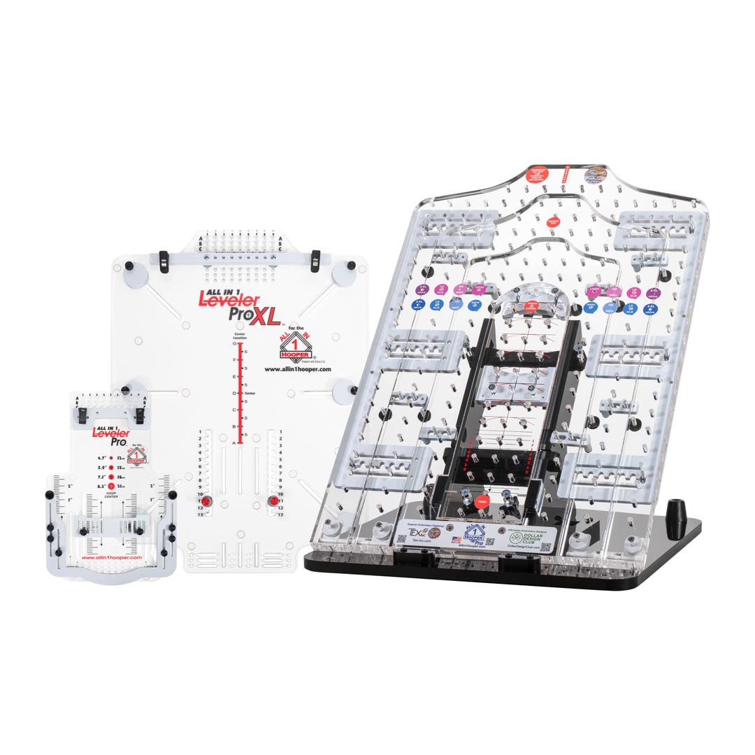 All in 1 Hooper Pro Starter Kit | Embroidery Hooping Station Made Easy ...