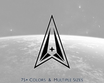 US Space Force Logo Vinyl Decal Sticker