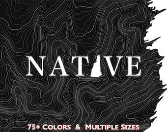 New Hampshire Native Vinyl Decal Sticker