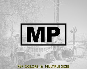 U.S. Army Military Police / MP Brassard Modern Era Vinyl Decal