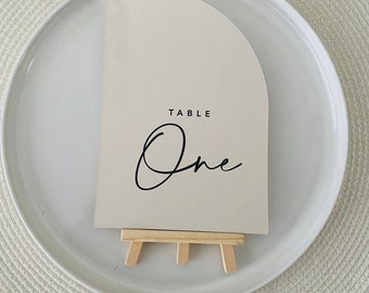 Nude Arch Table Numbers - Etsy
