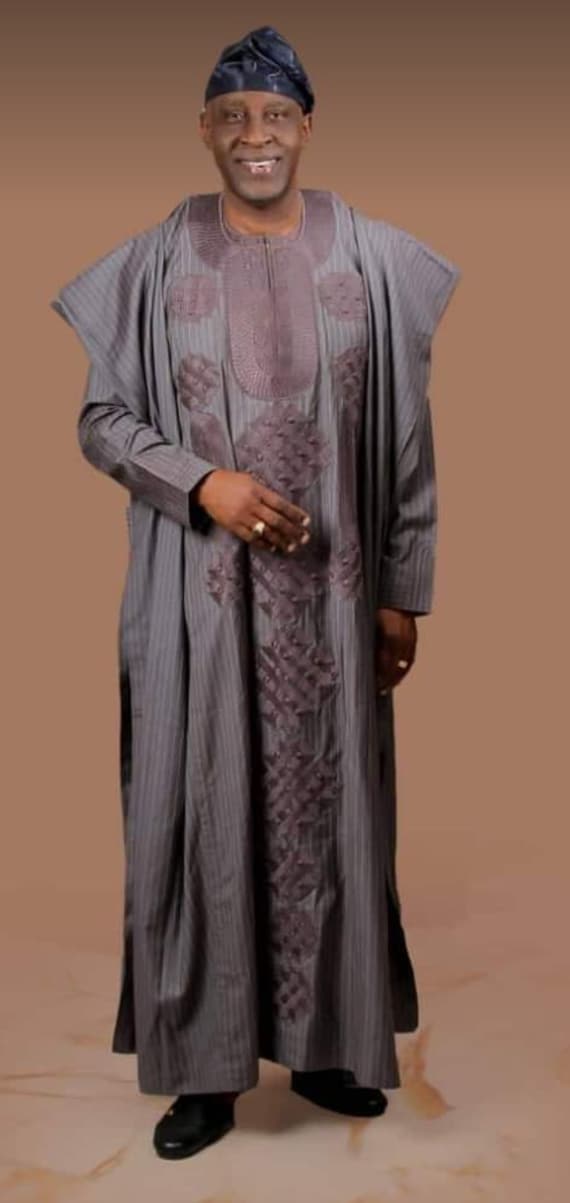 アフリカのアグバダ/アフリカの男性の衣装/アフリカの男性の民族衣装