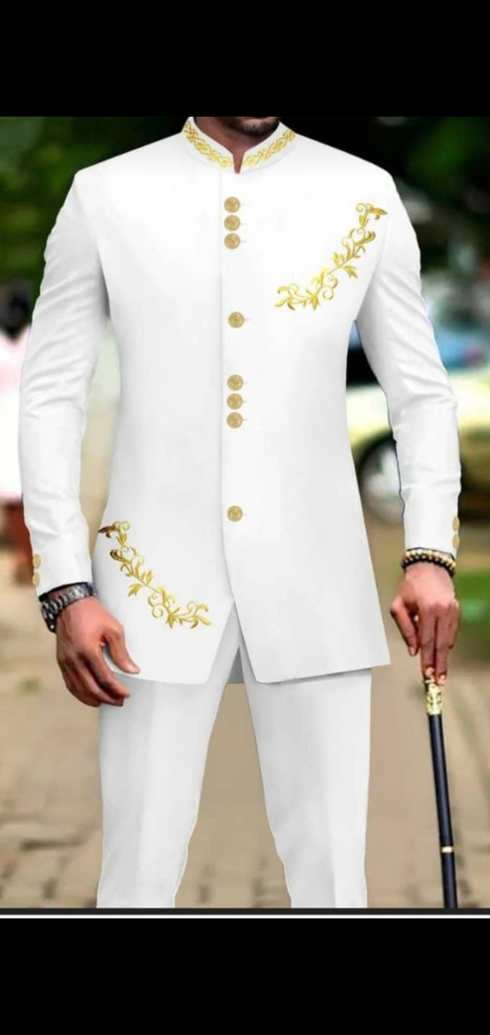 Tolu African Men's Wedding Suits / Wedding Suit/dashiki /grooms Suit Tolu African Men's Wedding Suits / Wedding Suit/dashiki /grooms Suit