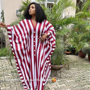 Ashabi Classic African ankara attire/African Women African print gown with slit / women Dansiki gown/Women Fashion/Women Clothing