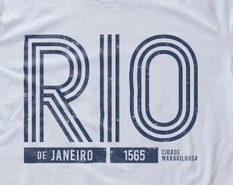 RIO de Janeiro 1565 Inline — Unisex T-Shirt
