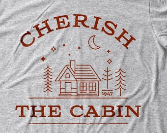 Seinfeld tv show parody — Cherish the Cabin (1947) joke — Premium Unisex t-shirt