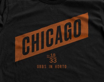CHICAGO — Retro | Vintage-geïnspireerde Premium Unisex T-shirt