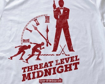 The Office THREAT LEVEL MIDNIGHT custom graphic premium Unisex T-Shirt gift