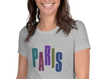 PARIS — Retro | Vintage-inspired Women’s Slim Fit T-Shirt